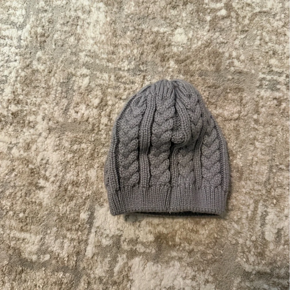 Cozy Kids Cable Knit Beanie with Bow OS Baby